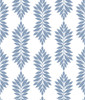 York Wallcoverings Water's Edge Resource Library CV4423 Broadsands Botanica Wallpaper Blue