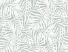 York Wallcoverings Water's Edge Resource Library CV4434 Oahu Fronds Wallpaper Light Green/White