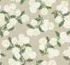 RP7394 Hydrangea Wallpaper Beige from Rifle Paper Co. Second Edition by York Wallcoverings