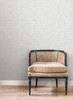 MN1933 Papyrus Weave Wallpaper Gray from Mediterranean by York Wallcoverings