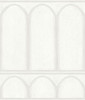 MN1830 Arches Wallpaper White / Pearl from Mediterranean by York Wallcoverings