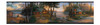 York Wallcoverings Lake Forest Lodge CH7842BD Cabin Fever Border, Multi Black Band