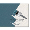 Norwall Wallcoverings 48906 Architectural Inspirations Eighties Swash Texture Paintable Off White Neutrals Wallpaper