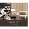 Norwall Wallcoverings TX34818 Texture Style 2 Organic Stripe Blue Beige Wallpaper