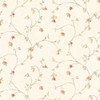 Norwall Wallcoverings CK36609 Creative Kitchens Fruit Trail Red Cream Taupe Wallpaper