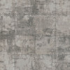 Norwall Wallcoverings LL36224 Illusions 2 Steel Tile Wallpaper Metallic Silver, Brown, Black