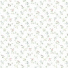 Norwall Wallcoverings  CN24604 Fresh Kitchens 5 Small Floral Trail Wallpaper Green, Yellow, Blue, Red