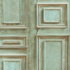 Norwall Wallcoverings LL36215 Illusions 2 Wood Panel Wallpaper Green