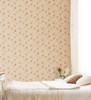 Norwall Wallcoverings Silk Impressions 2 IM36400  In-Reg White Wedding Trail Wallpaper Tan Taupe Beige Red