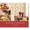 Norwall Wallcoverings KE29900 Kitchen Elements Trellis Trail Red Green Blue Beige Wallpaper