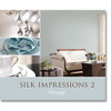 Norwall Wallcoverings Silk Impressions 2 MD29450 Allover Scroll Emboss Pearl White Wallpaper