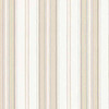 Norwall Wallcoverings CH22516 Stripes & Damasks 3 Heritage Stripe Wallpaper Beige Cream Grey White