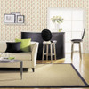 Norwall Wallcoverings Pretty Prints 4 PP35534 Cameo Cream Red Gold Wallpaper