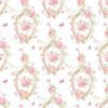 Norwall Wallcoverings Pretty Prints 4 PP35535 Cameo Wallpaper Pink Beige