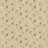 Norwall Wallcoverings PR33806 Floral Prints 2 Laura's Trail Wallpaper Tan  Brown  Red  Green  Beige  Yellow