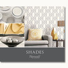 Norwall Shades SH34525 Heidi Texture Taupe Brown Off White Cream Wallpaper