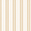 Norwall Wallcoverings SD36110 Stripes & Damasks 3 Heritage Stripe Wallpaper Beige White Metallic Gold