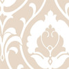 Norwall Shades SH34513 Italian Damask Wallpaper Taupe