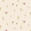 Norwall Wallcoverings Pretty Prints 4 PP27724 Red Rose Spot Wallpaper Beige Red Green