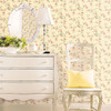 Norwall Wallcoverings Pretty Prints 4 PP27701 Historic Rose Trail Wallpaper  Cream Pink Green