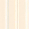 Norwall Wallcoverings AB27639 Abby Rose 3 Shabby Stripe Wallpaper Cream/Blue