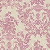 Norwall Wallcoverings SD36154 Stripes & Damasks 3 Sari with Texture Wallpaper Taupe Beige Pink