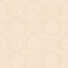 Norwall Wallcoverings Classic Silks 2 SL27539 Document Damask Wallpaper Cream, Pearl