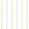 Norwall Wallcoverings Pretty Prints 4 PP27796 Thin Stripe Yellow Blue Wallpaper