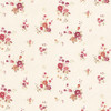 Norwall Wallcoverings Pretty Prints 4 PP27808 Rhiannon Trail Wallpaper Cream Pink