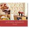 Norwall Wallcoverings KE29940 Kitchen Elements Café Wallpaper Cream, Red, Green