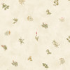 Norwall Wallcoverings KE29916 Kitchen Elements Herb Cream Green Red Wallpaper