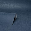 M1701 Glen Linen Wallpaper in Dark Blue Colors with Simple Distressed Pattern Traditional Style Non Woven Unpasted Wall Covering by Brewster