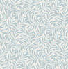 M1669 Salix Leaf Wallpaper in Light Blue Off White Colors with Splash of Color Traditional Style Non Woven Unpasted Wall Covering by Brewster