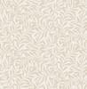 M1668 Salix Leaf Wallpaper in Beige Off White Colors with Neutral Color Palette Traditional Style Non Woven Unpasted Wall Covering by Brewster