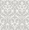 2625-21866 Axiom Grey Ironwork Wallpaper Non Woven Material Geometric Theme Modern Style Symetrie Collection from A-Street Prints by Brewster Made in Great Britain