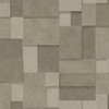2896-25352 Duchamp Patchwork Metallic Wallpaper in Gold Colors with Glowing Stone Walls Modern Style Non Woven Unpasted Wall Covering by Brewster