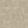 2896-25323 Cheverny Wood Tile Wallpaper in Warm Golden Beige Colors with Woodgrain Tones Modern Style Non Woven Unpasted Wall Covering by Brewster