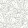 2973-90505 Finnley Inked Fern Wallpaper with two Shade Ink in Grey Colors Farmhouse Style Unpasted Acrylic Coated Paper by Brewster