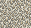 2973-90304 Electra Leopard Spot String Wallpaper with Ikat Spots Finish in Bronze Brown Gray Colors Glam Style Unpasted Acrylic Coated Paper by Brewster