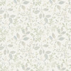 3122-11114 Tinker Teal Woodland Botanical Wallpaper with Painted Leafy Branches in Teal Blue Off White Colors Farmhouse Style Prepasted Acrylic Coated Paper