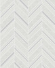 2835-42415 Punta Mita Chevron Wallpaper with Shimmering Glitter in Off White Ivory Colors Transitional Style Unpasted Vinyl by Brewster