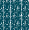 NUS4376 Dorset Peel & Stick Wallpaper with Bold Crisscrossing Lines in Indigo Blue Colors Modern Style Peel and Stick Adhesive Vinyl