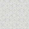 NUS3956 Hepatica Petal Peel & Stick String Wallpaper with Asymmetrical Comprised Design in Grey Neutral Off White Colors Modern Style Peel and Stick Adhesive Vinyl