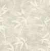 JP10907 Honshu Bamboo Wallpaper Warmstone Beige Heavyweight Acrylic Coated Paper (FSC) Japandi Style Collection Made in United States