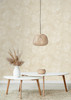 JP10705 Eren Wallpaper Soft Beige Heavyweight Acrylic Coated Paper (FSC) Japandi Style Collection Made in United States