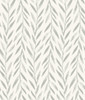 York Magnolia Home 3 Willow Wallpaper, Grey