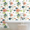 York Wallcoverings PSW1033RL Tropical Reef Peel and Stick Wallpaper Primary