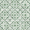 DB20504 Sorento Tile Jungle Green Vinyl Self Adhesive Contemporary Style Wallpaper by Daisy Bennett Made in United States