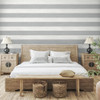 NW43510 Two Toned Shiplap Coastal Style Argos Gray Vinyl Self-Adhesive Wallpaper by NextWall Made in United States