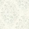 4072-70009 Isidore Aqua Blue Scroll Wallpaper Sure Strip Prepasted Wall Covering Delphine Collection from Chesapeake by Brewster Made in United States